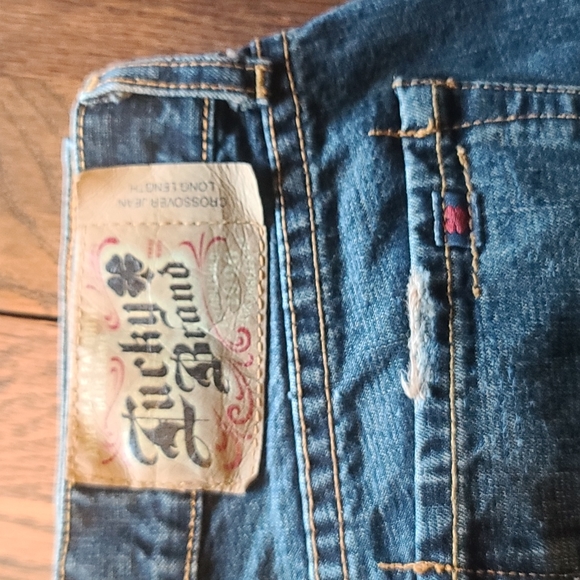 Lucky Brand vintage crossover Jean size 30L - Picture 2 of 6